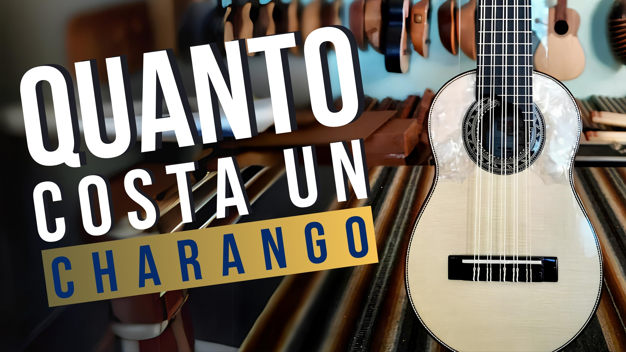 Quanto costa un charango?