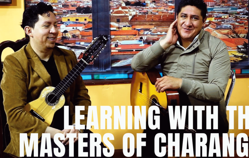 Learning with the masters of charango