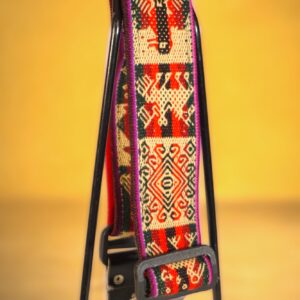 Adjustable charango strap with buckle