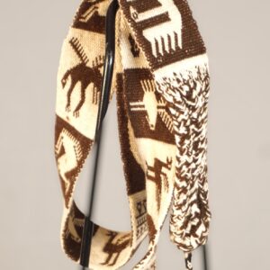 Traditional handwoven Andean charango straps