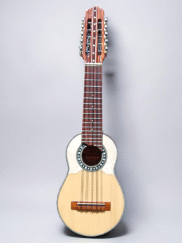 Semi-professional classic charango by Pedro Quispe Torrez, naranjillo body and spruce top
